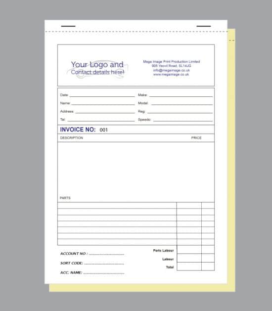 A Size Ncr A Invoice Books A Receipt Books