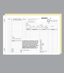 Car Body Repair Invoice