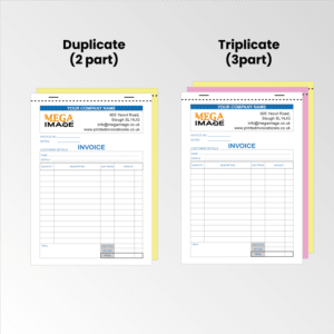 duplicate vs triplicate invoice book